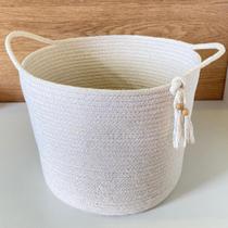 Cesto organizador de algodão Multiuso