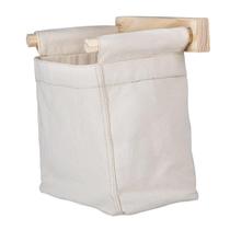 Cesto organizador de parede bege tramontina com suporte