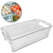 Cesto Organizador De Plastico Pet Flexivel Multiuso Com Alca 31,5x16x8,7cm