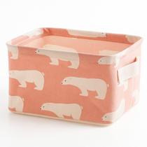 Cesto Organizador de Poliester Armazenamento Multiuso