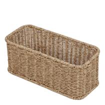 Cesto Organizador de Rattan Sintético 29X13X12CM