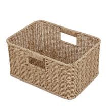 Cesto Organizador de Rattan Sintético 31X22X15CM