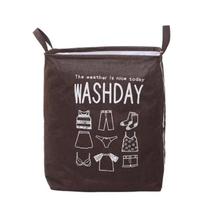Cesto Organizador de Roupa Suja 75L Dobrável com Alça Easy Decor