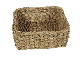 Cesto Organizador De Seagrass Quadrado Aimore Jolitex Mek M