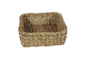 Cesto Organizador De Seagrass Quadrado Aimore Jolitex Mek P
