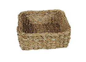 Cesto Organizador De Seagrass Quadrado Aimore Jolitex Mek