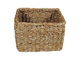 Cesto Organizador Decoração Escritório Estante Fibra Natural Cesto Organizador Decoração Escritório Estante Fibra Natural