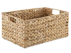 Cesto Organizador Decorativo Caixa Organizadora Palha Brinquedos Roupas em seagrass Fibra Natural