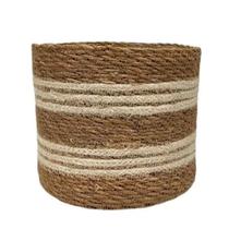 Cesto Organizador Decorativo de Palha Moara 17x16cm MEK