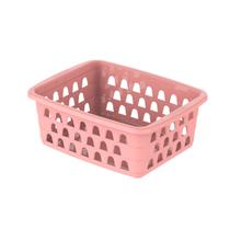 Cesto Organizador Decorativo Médio Armário 20x15x6,5cm Mesa