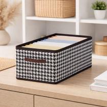 Cesto Organizador Dobrável 40x28x20 Com Alças Multiuso Para Roupas Toalhas Brinquedos Objetos Cesto Organizador Dobrável 40x28x20 Com Alças Multiuso Para Roupas Toalhas Brinquedos Objetos