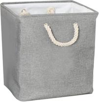 Cesto Organizador Easy Decor em Linho Dobrável 36L