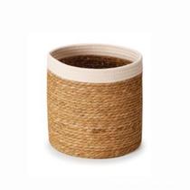 Cesto Organizador Em Fibra Natural 15998 P P 28X28Cm Mart