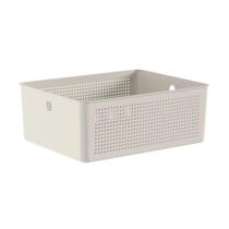Cesto Organizador Flow 12 Litros - Bege - Ou