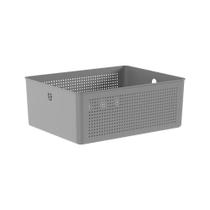 Cesto Organizador Flow 12 Litros - Chumbo - Ou Cesto Organizador Flow 12 Litros - Chumbo - Ou