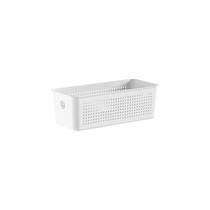 Cesto Organizador Flow 27x12cm Fechado Martiplast Ou - Branco