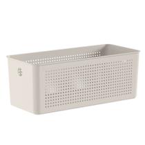 Cesto Organizador Flow Bege 6,6L - Ou Cesto Organizador Flow Bege 6,6L - Ou