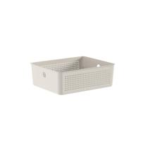 Cesto Organizador Flow Ou 5,4 Litros 27 x 22 x 9 cm Cesto Organizador Flow Ou 5,4 Litros 27 x 22 x 9 cm