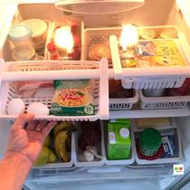 Cesto Organizador Gaveta Cozinha Geladeira Armário Kit/4Pçs