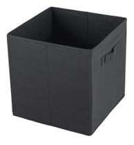 Cesto Organizador Gourmet - Tnt Preto - 31x31x31cm - Spaceo