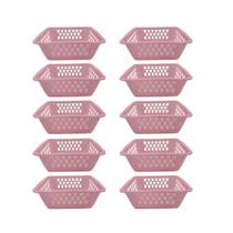 Cesto Organizador Infantil Kit 10 Peças Cesto Multi Uso