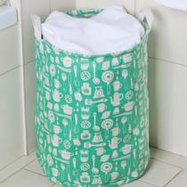 Cesto Organizador Lavanderia Brinquedos Roupa Dobrável