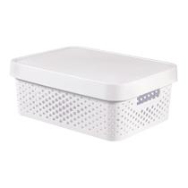 Cesto Organizador Modular Infinity 4.5 Litros Curver Branco Keter Cesto Organizador Modular Infinity 4.5 Litros Curver Branco Keter