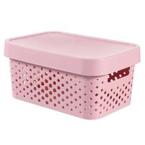 Cesto Organizador Modular Infinity Litros Curver Pink Keter
