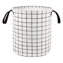 Cesto Organizador Multiuso 40l Grid Grande Flexível Roupas - Mor