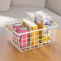 Cesto Organizador Multiuso Aramado Cesta Organizadora Metal Cestos Organizadores Cozinha Casa Cesto Organizador Multiuso Aramado Cesta Organizadora Metal Cestos Organizadores Cozinha Casa