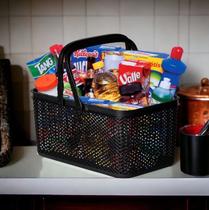 Cesto Organizador Multiuso com Alça Retangular Paramount 40cm Cesto Organizador Multiuso com Alça Retangular Paramount 40cm