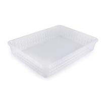 Cesto Organizador Multiuso Decorativo Transparente GG