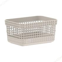 Cesto Organizador Multiuso Grid 2,5L Caixa Closet Roupa Escritorio Cozinha