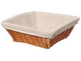 Cesto Organizador Multiuso Marrom Rattan Lily