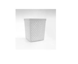 Cesto Organizador Multiuso Quadratta 23X23X27cm Branco - Paramount