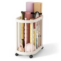 Cesto Organizador Multiuso Rodinhas Carrinho Roupa Objetos Acessorios Cozinha Banheiro Casa Salao