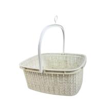 Cesto Organizador para Prendedor com Alça 1,5 Litros Multiuso Lavanderia Resistente Cestinho para Pregador de Pendurar Roupa Cesto Organizador para Prendedor com Alça 1,5 Litros Multiuso Lavanderia Resistente Cestinho para Pregador de Pendurar Roupa