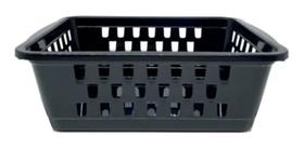 Cesto Organizador Pequeno 800 ML Preto 16x12x6cm 1908 Ercaplast