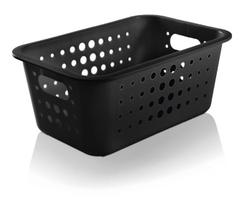 Cesto Organizador Plástico 5l Caixa Lavandeira Armário Roupas Closet - CO 430 Ou Cesto Organizador Plástico 5l Caixa Lavandeira Armário Roupas Closet - CO 430 Ou