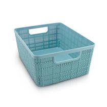 Cesto Organizador Plástico com Alça Jacki Design Ref.19789 Cesto Organizador Plástico com Alça Jacki Design Ref.19789