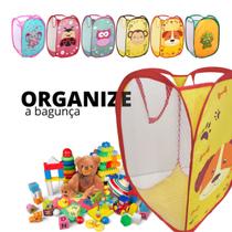 Cesto Organizador Porta Treco Brinquedos Roupas Infantil
