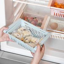 Cesto Organizador Prateleira Multiuso Geladeira Ajustável Kit com 3 Cestos