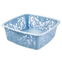 Cesto Organizador Quadrado Lifestyle Jacki Design - P Azul Cesto Organizador Quadrado Lifestyle Jacki Design - P Azul