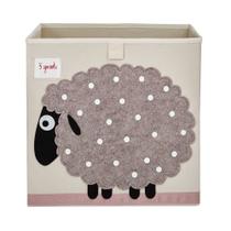 Cesto Organizador Quadrado Ovelha 3 Sprouts Cesto Organizador Quadrado Ovelha 3 Sprouts