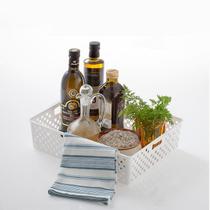 Cesto Organizador Quadratta Branco Paramount