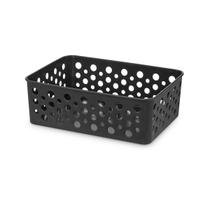 Cesto Organizador Rattan Armário Gaveta Lavanderia P (19x13)