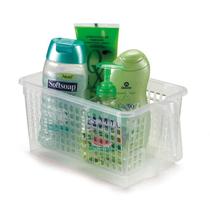 Cesto Organizador Ret. Transparente Com Alça 3,7 Lts