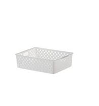 Cesto Organizador Retângular De Plástico Quadratta Colors 27x21x8cm Cesto Organizador Retângular De Plástico Quadratta Colors 27x21x8cm