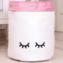 Cesto Organizador Soninho Off White e Rosê Cesto Organizador Soninho Off White e Rosê