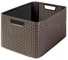 Cesto Organizador Style 30l Marrom Curver Keter